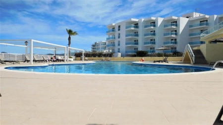 Seafront Apartment for Sale in Port Des Torrent with Sea Views and Communal Pool