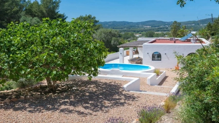 Luxury Finca Santa Eulària 13000m² Private Land Authentic Mediterranean Home Ibiza